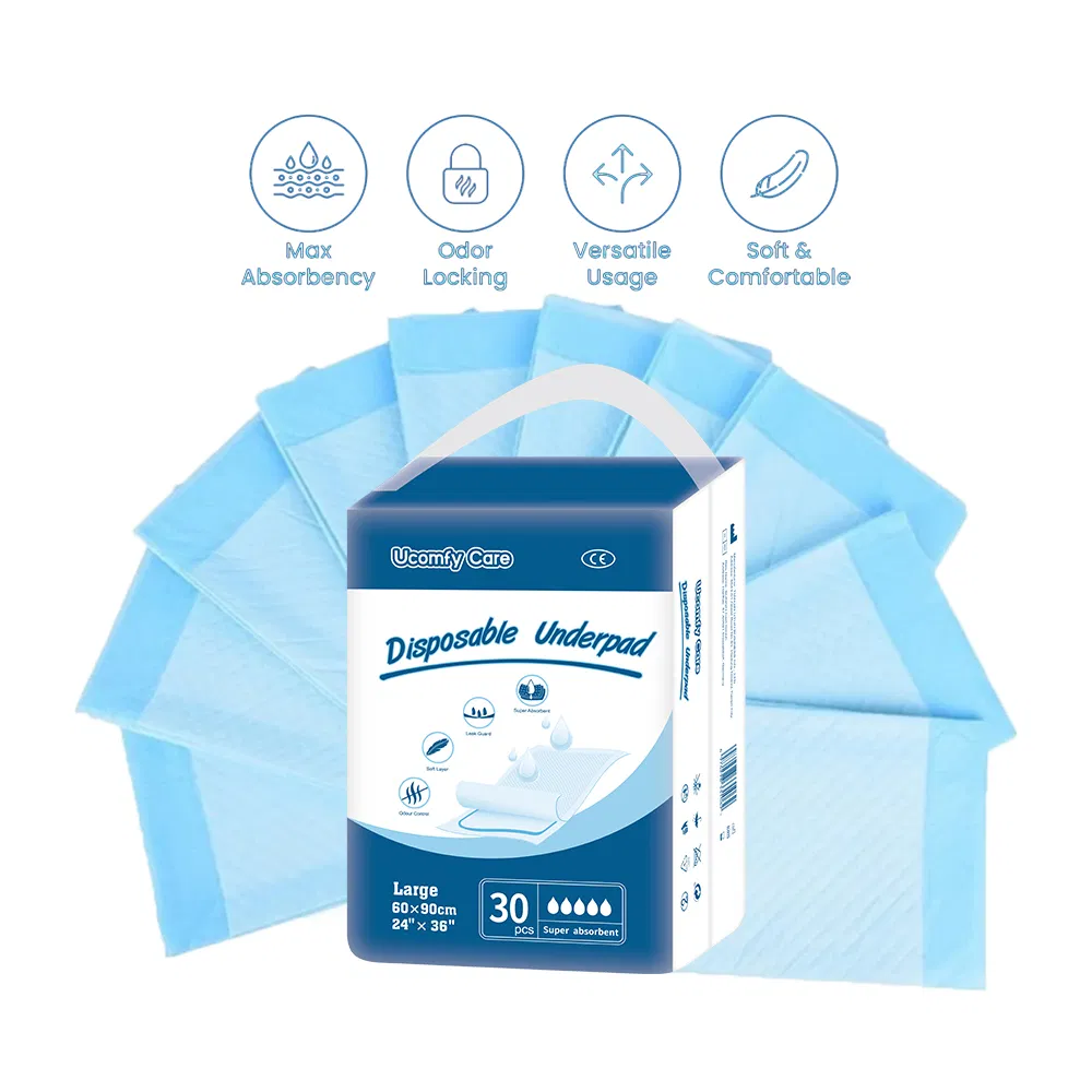 OEM Waterproof Baby Changing Pads Disposable Medical Underpads