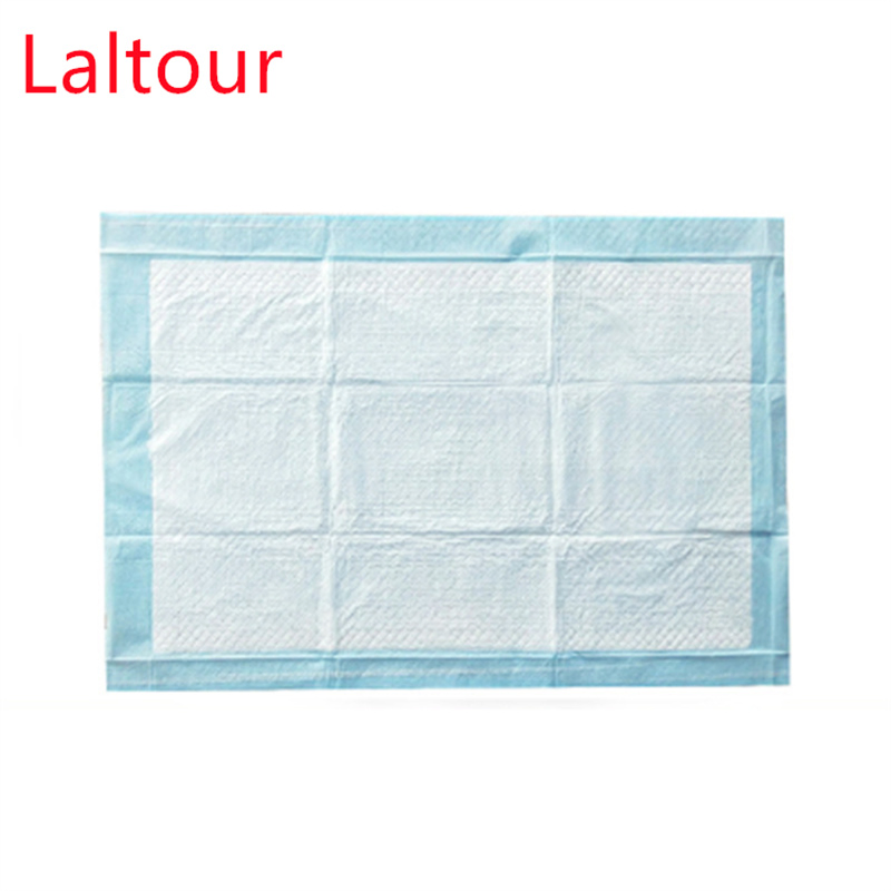 Blue Composite Film Colored Printing Disposable Nursing Under Pad 80*180cm