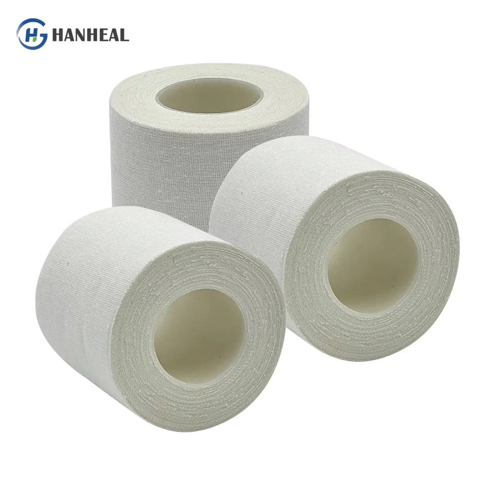 Pure Zinc Oxide Medical Adhesive Tape Roll Hypoallergenic and Breathable for Gentle, Long-Term Surgical Dressing Fixation