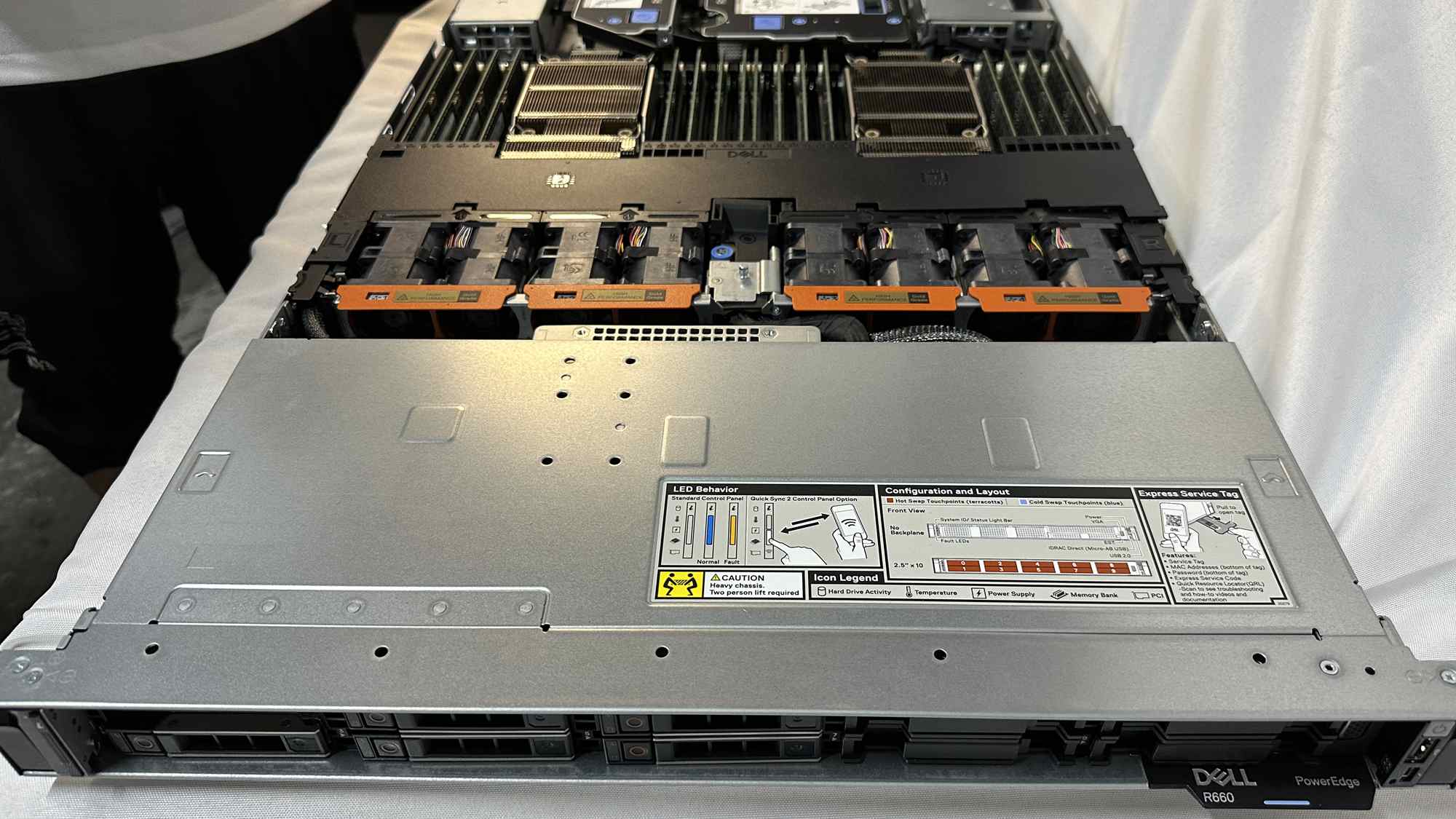 NovaAI AI server components undergoing pre-shipment quality verification