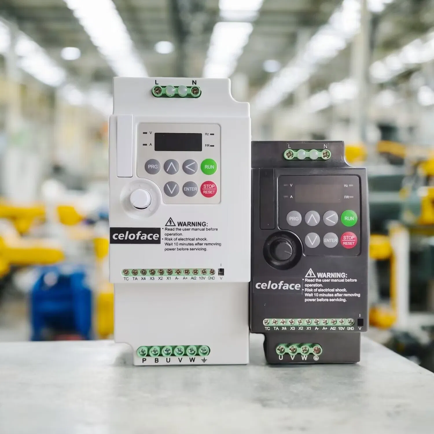 Single Phase to Three Phase Inverter VFD AC Motor for Air Compressors