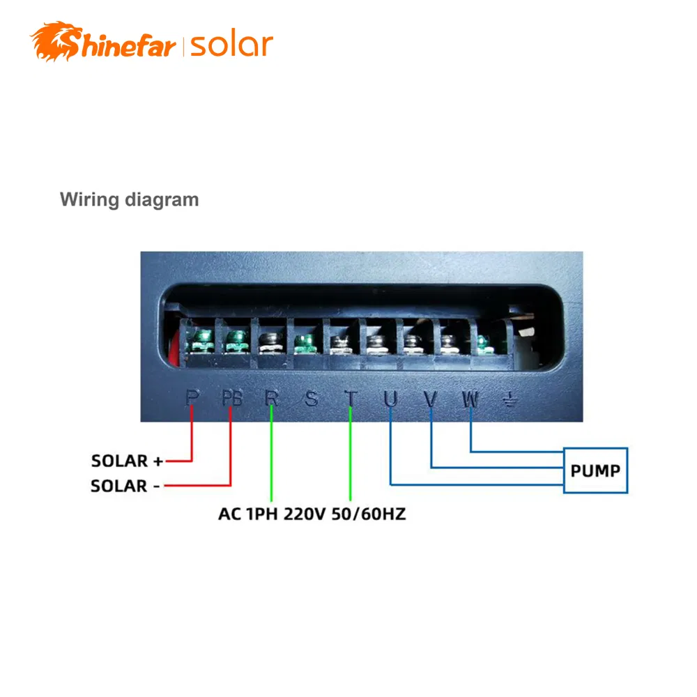 High Quality 1.5kw DC AC Solar Pump Inverter on Best Price