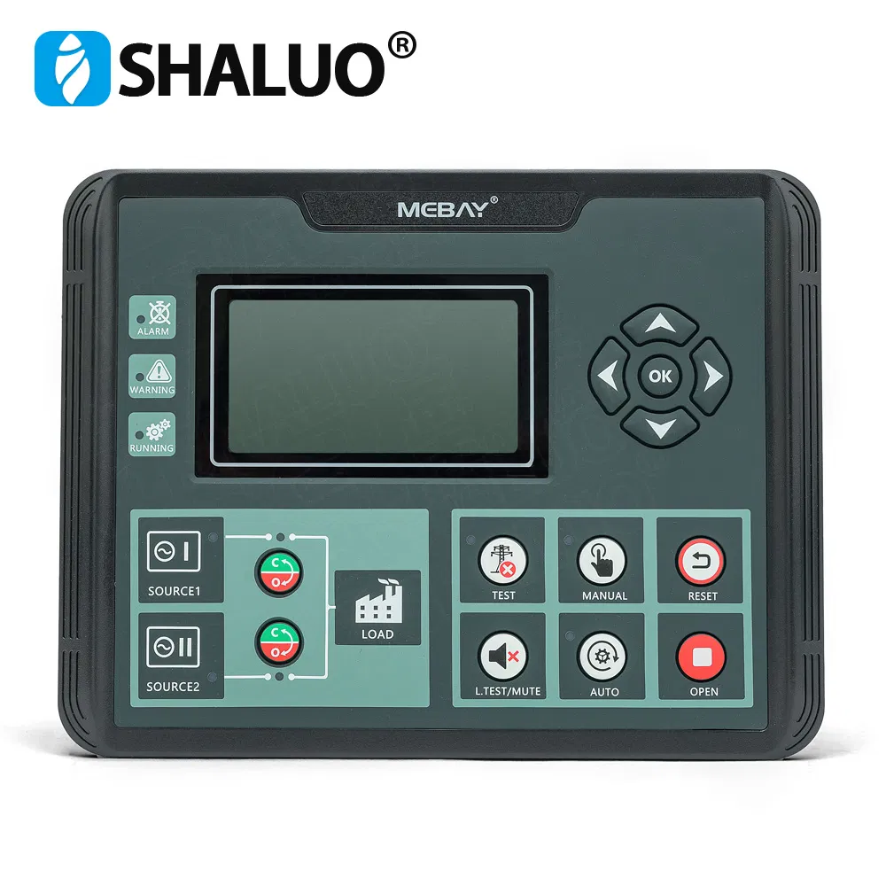 Mebay ATS520 Diesel Generator Controller Dual Power Switch ATS Electronic Control Panel Module