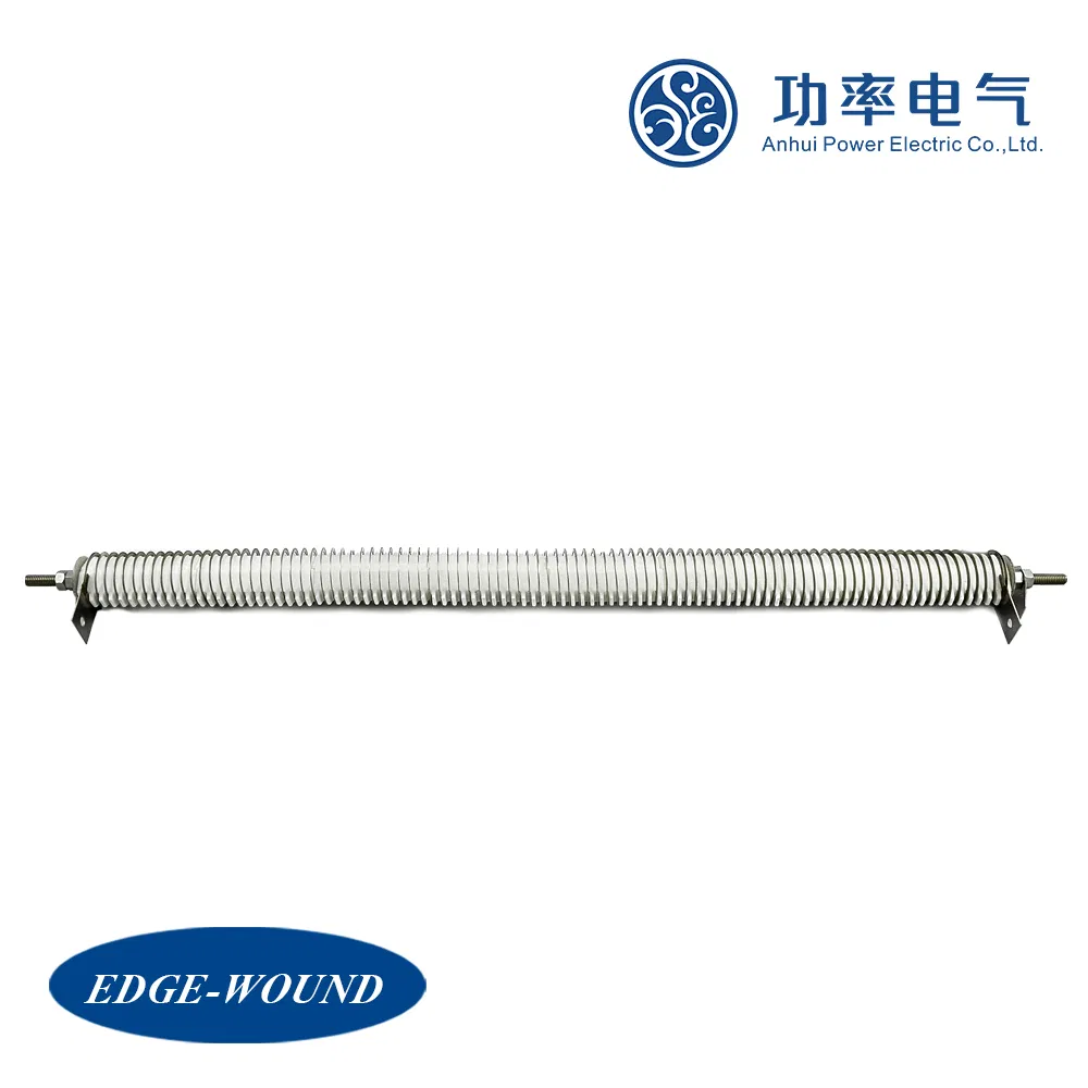 High Power Edge Wound Grounding Resistor for VFD Braking