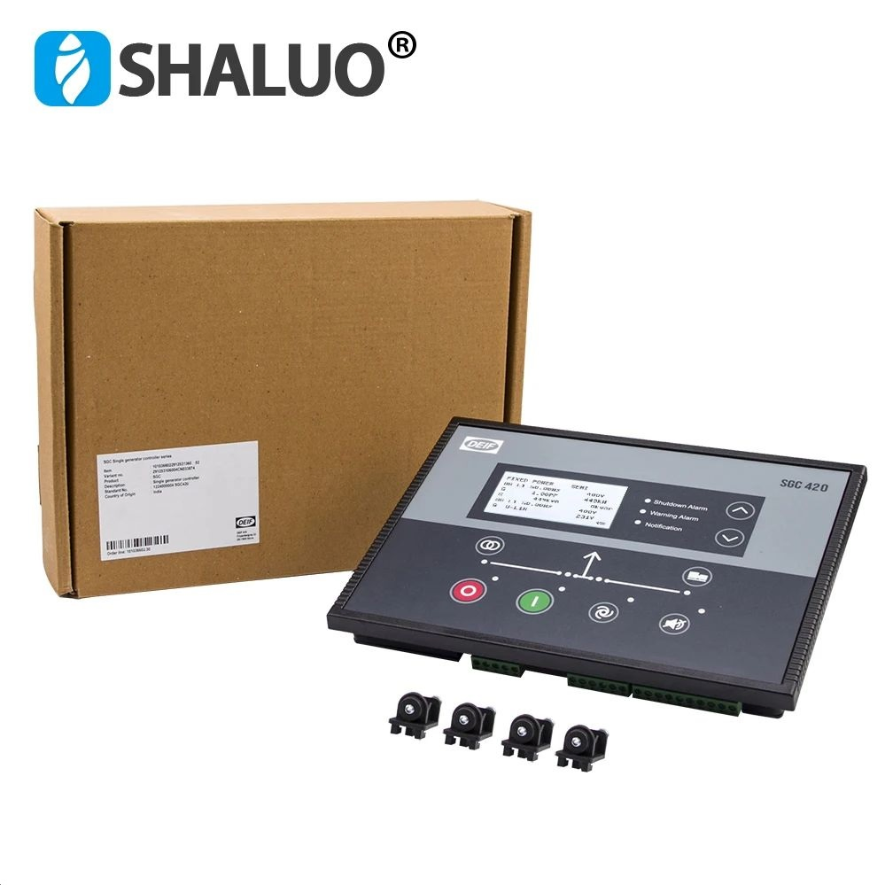Original Deif Sgc420 Generator Controller Module Amf Remote Start Stop HMI Full Graphics LCD Display Genset Control Unit