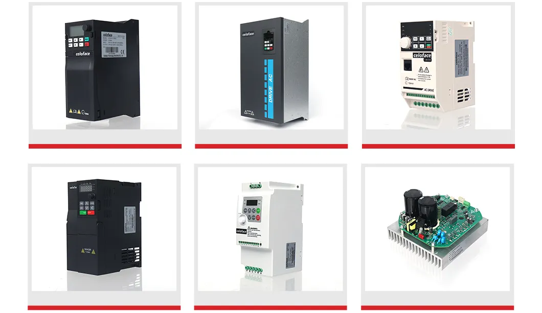 Main VFD Product Range
