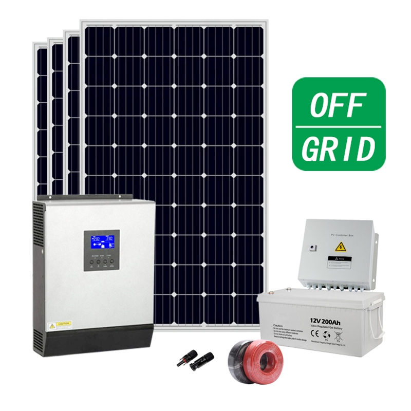 Best Paneles Solares 1kw 1000 Watt 5000 Watt 10000 Watt 10 Kw 5kw 6kw Solar Panel System Kit with Inverter Set Price for Home