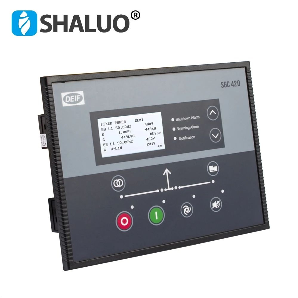 Original Deif Sgc420 Generator Controller Module Amf Remote Start Stop HMI Full Graphics LCD Display Genset Control Unit