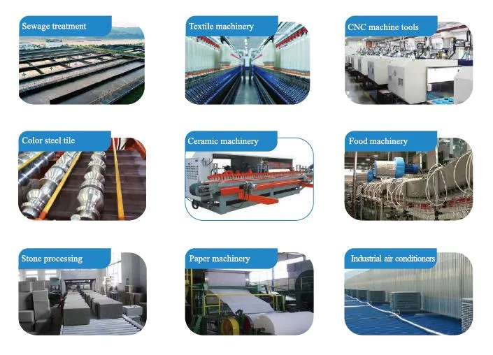 Typical application industry