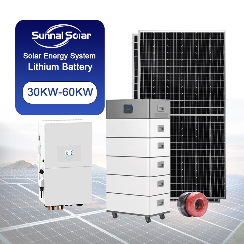 Kit Solar Panel De off Grid Solares PARA Casas 2000W 3kw 3000watts 5000W 5000watts 10kw 12000W 30kw Completo