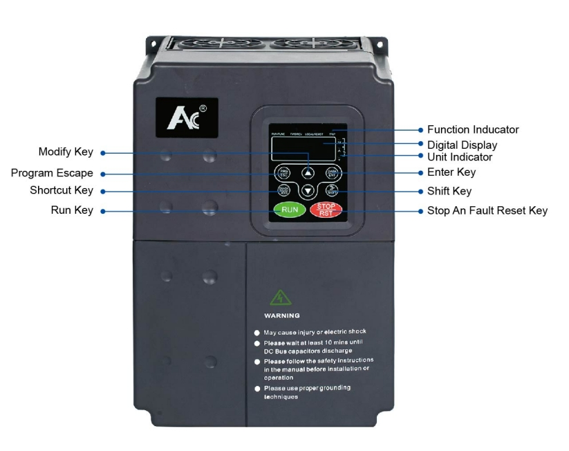 Solar Pump Drive System 22kw 3-Phase Solar VFD Inverter 380V for Agricultural Irrigation and Water Supply
