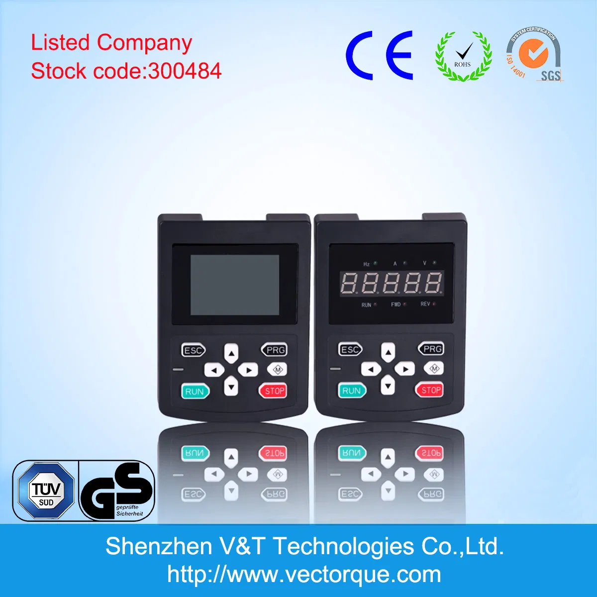 V&T V9 90kw High Precision Strong Torque Low Voltage Control VFD