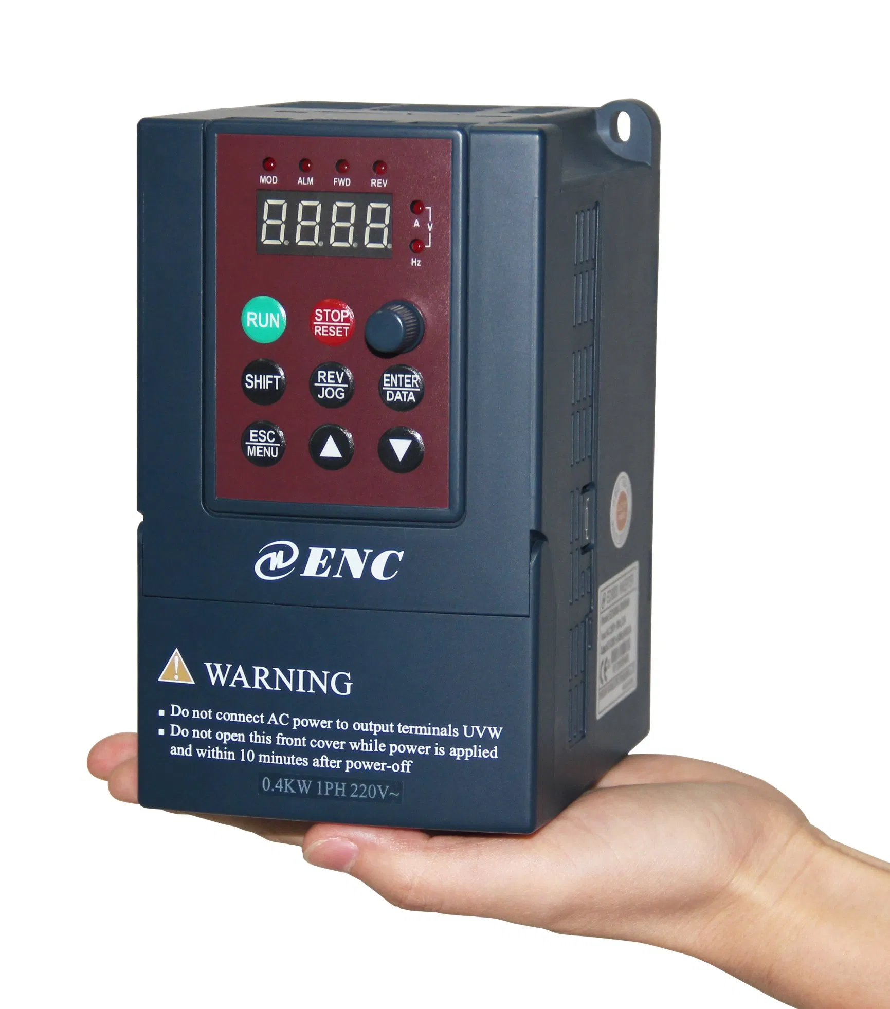 Enc Eds820 0.75kw Frequency Inverter Single Phase 220V Variable Speed Drive VFD