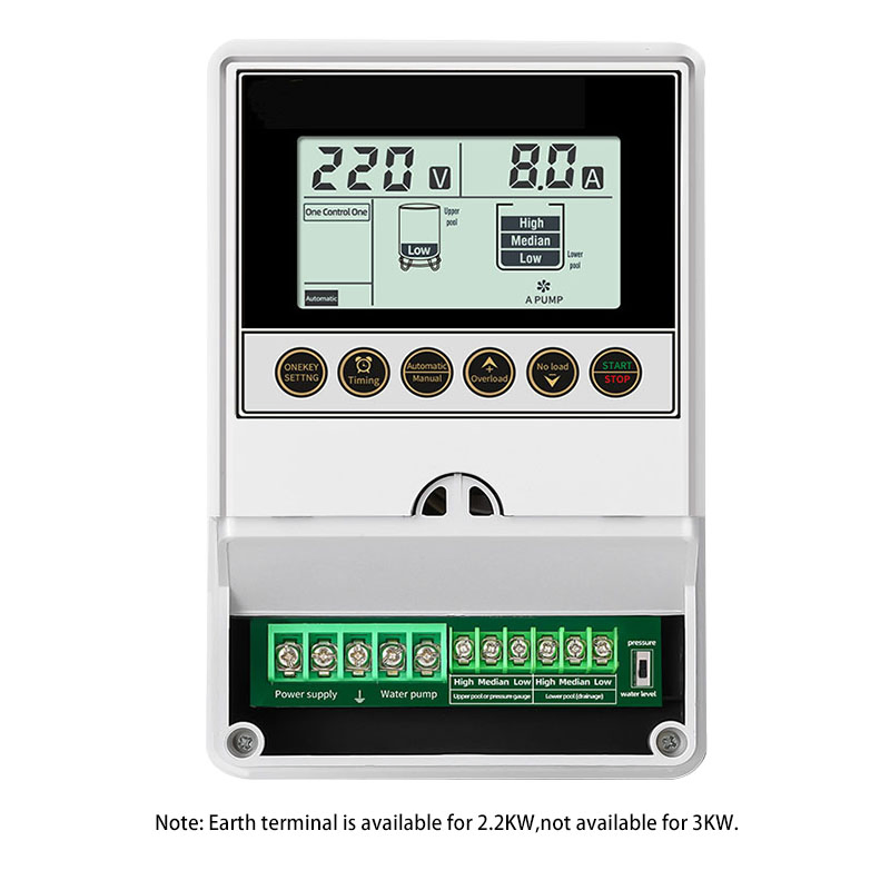 Automatic Electronic Single Water Pump Control Panel Box with Timer