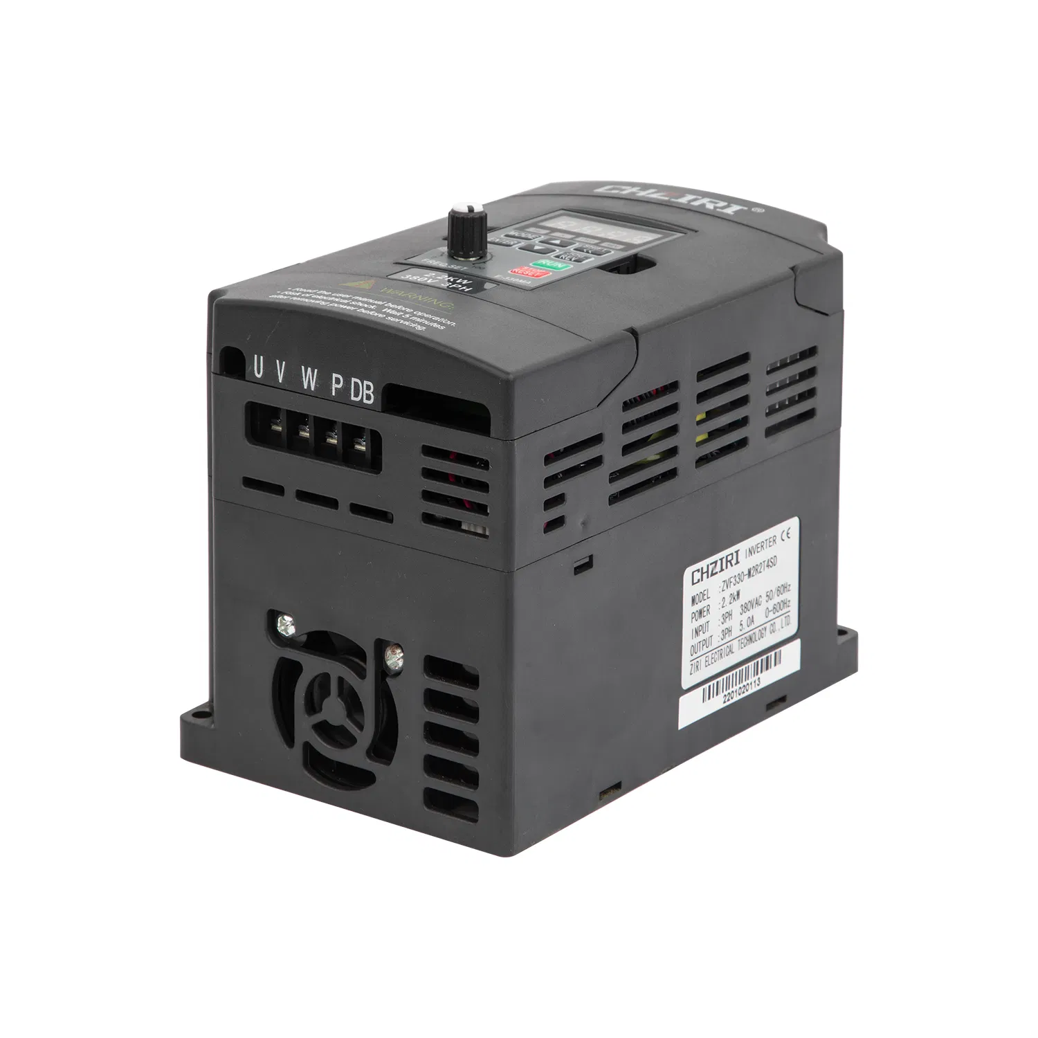 Mini Frequency Converter Single Phase 50Hz 60Hz AC Output 0.4kw 220V Small Power VFD