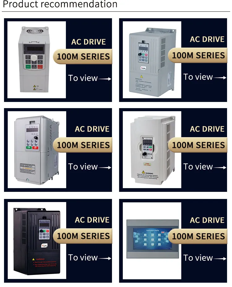 High Performance VFD Features