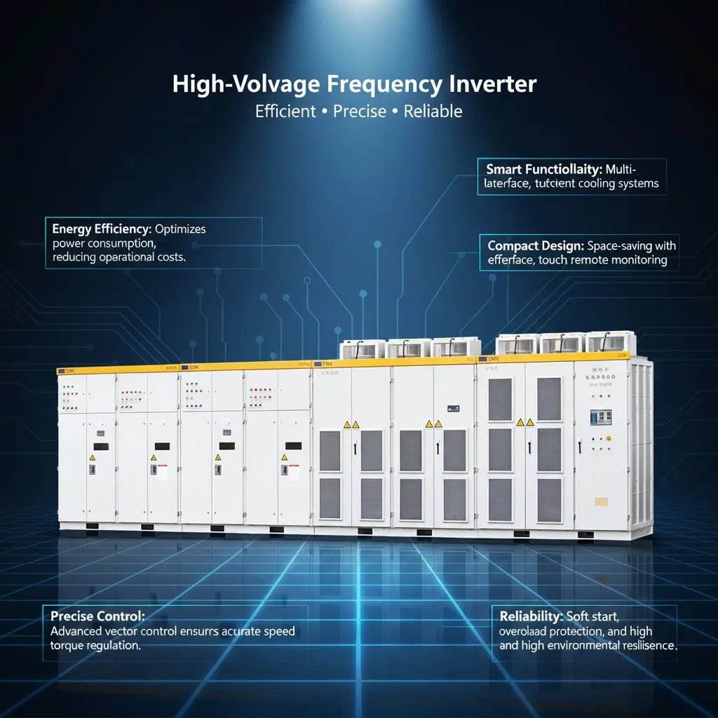Cumark Es9000 Medium Voltage VFD High Efficiency Frequency Inverter Variable Frequency Drive