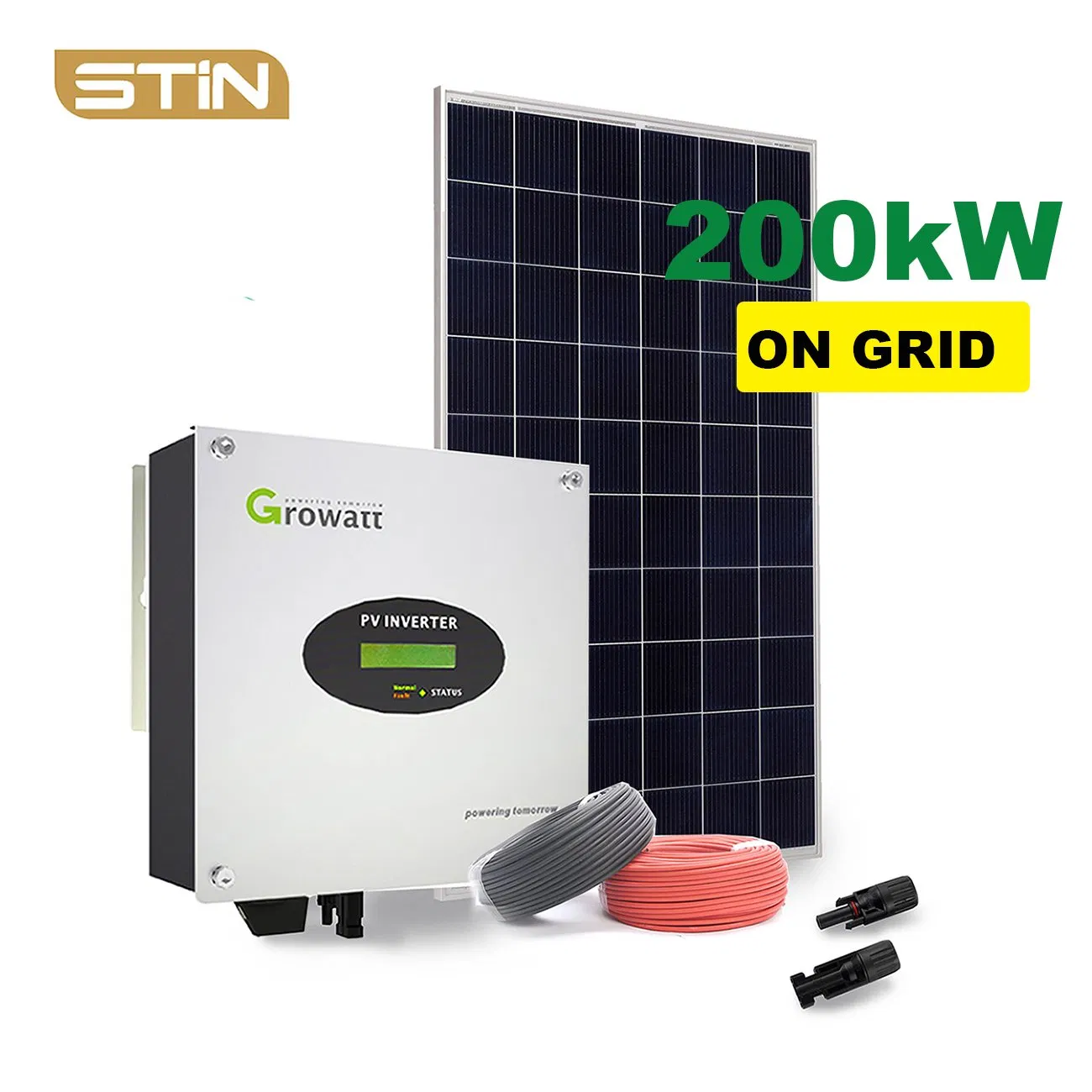 200kw on Grid Solar Energy Storage System / Lithium Battery / LiFePO4 Battery Solar Panel System