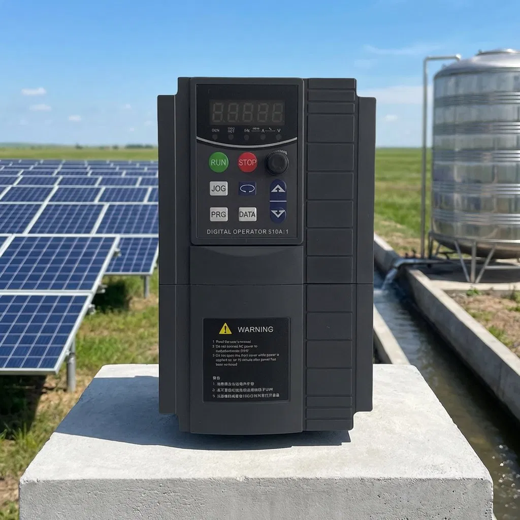Single Phase 2.2kw Solar VFD Pump Drive AC 220V High-Efficiency MPPT Solar Drive VFD for Farmland Irrigation