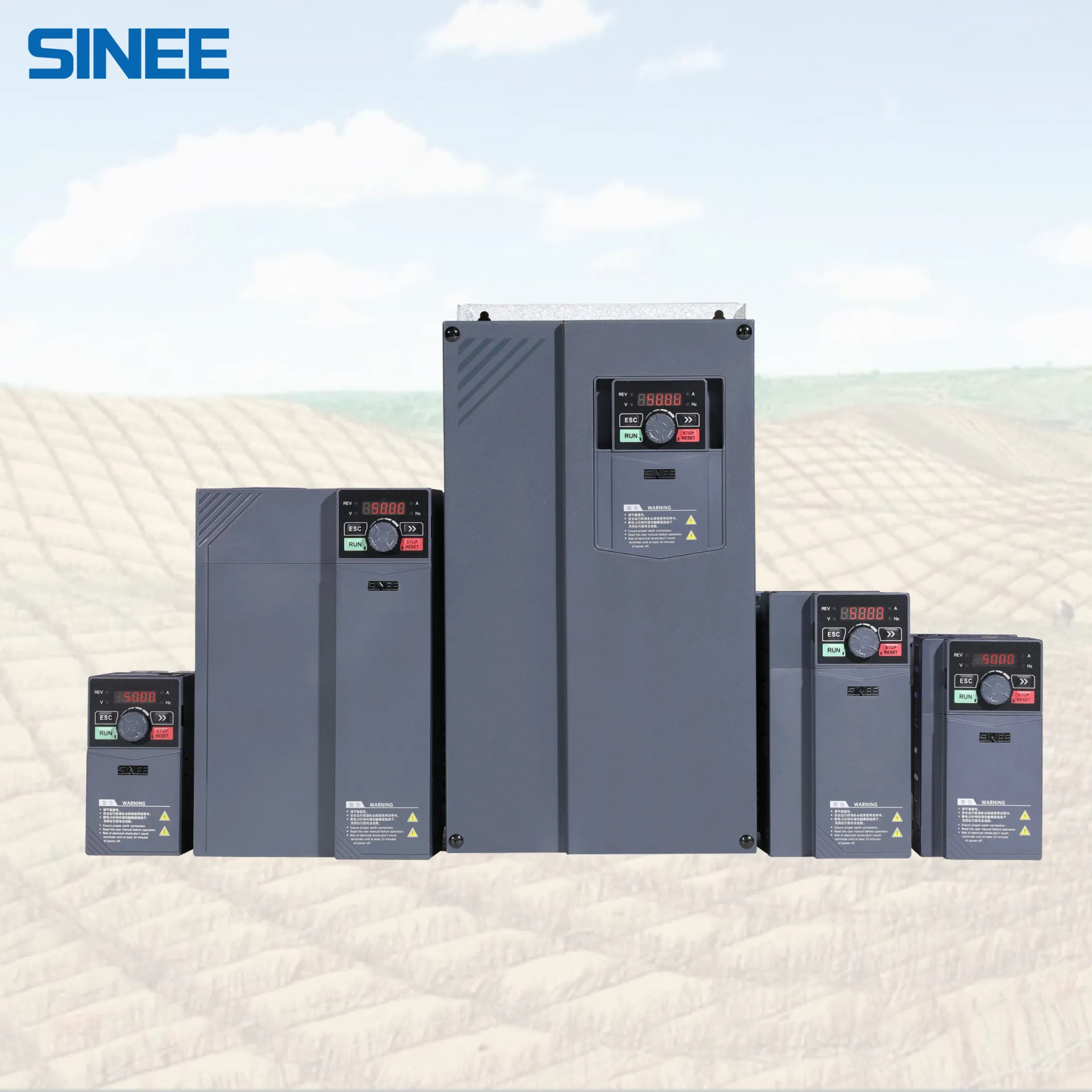 Solar Irrigation Inverter with Solar Panel Use on Deep Water Pump VSD Solar Inverter AC Drive