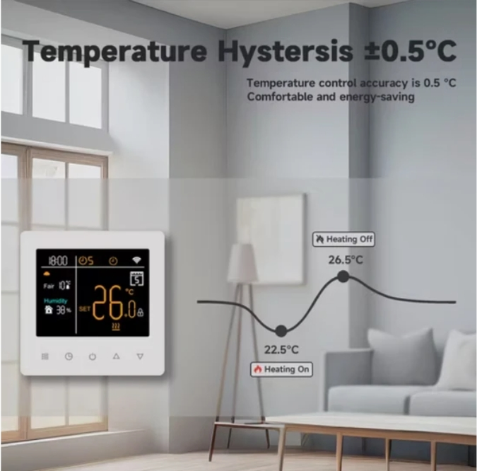 APP Controls WiFi with LCD Display for Digital Temperature Controller
