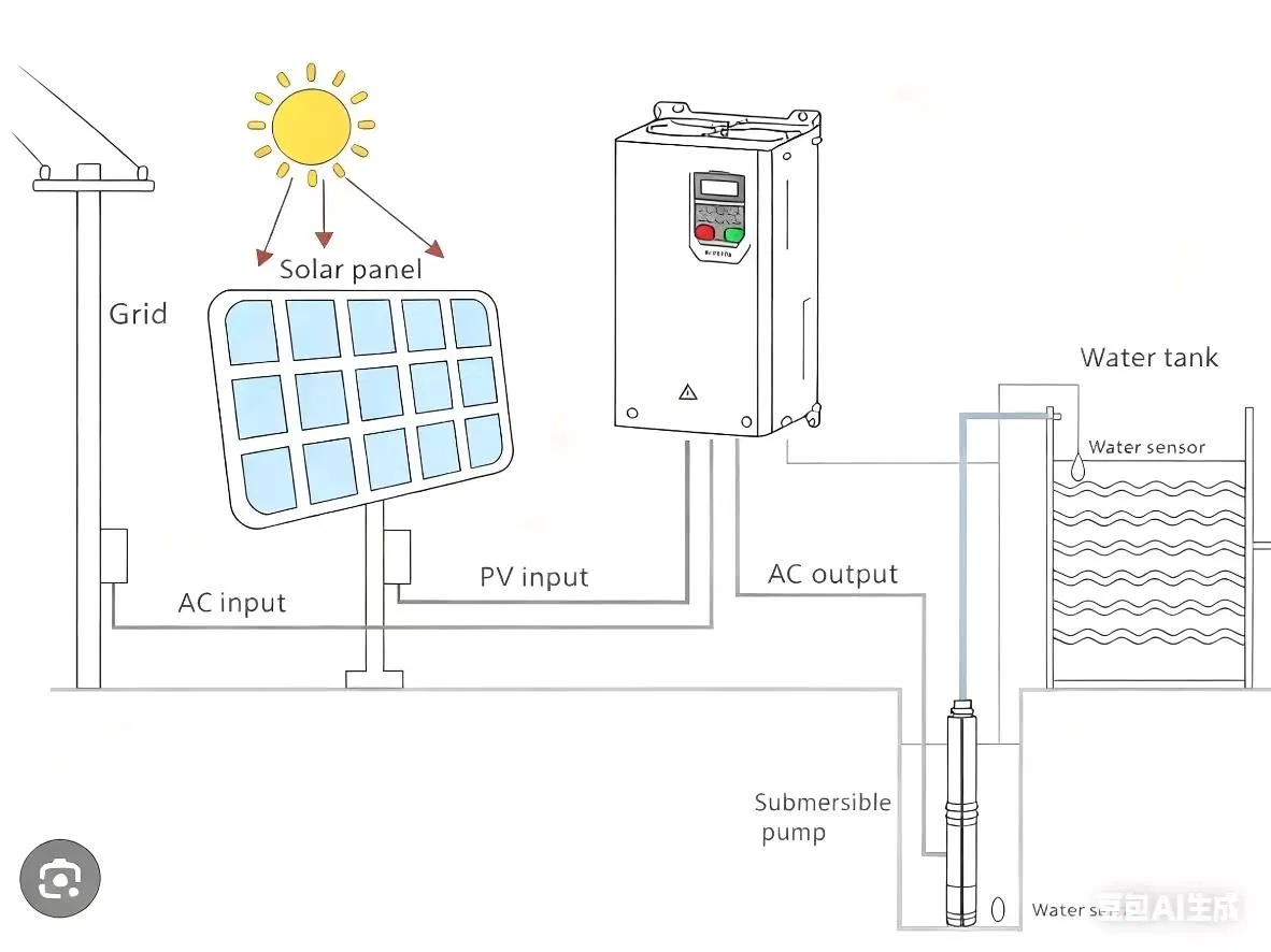 Solar Pump System Diagram