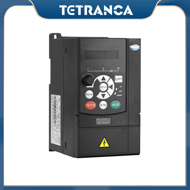 VFD 7.5kw Variable Frequency Drive High Frequency Converter with Pure Sine Wave Output and Input Voltage 3 Phase 50Hz/60Hz