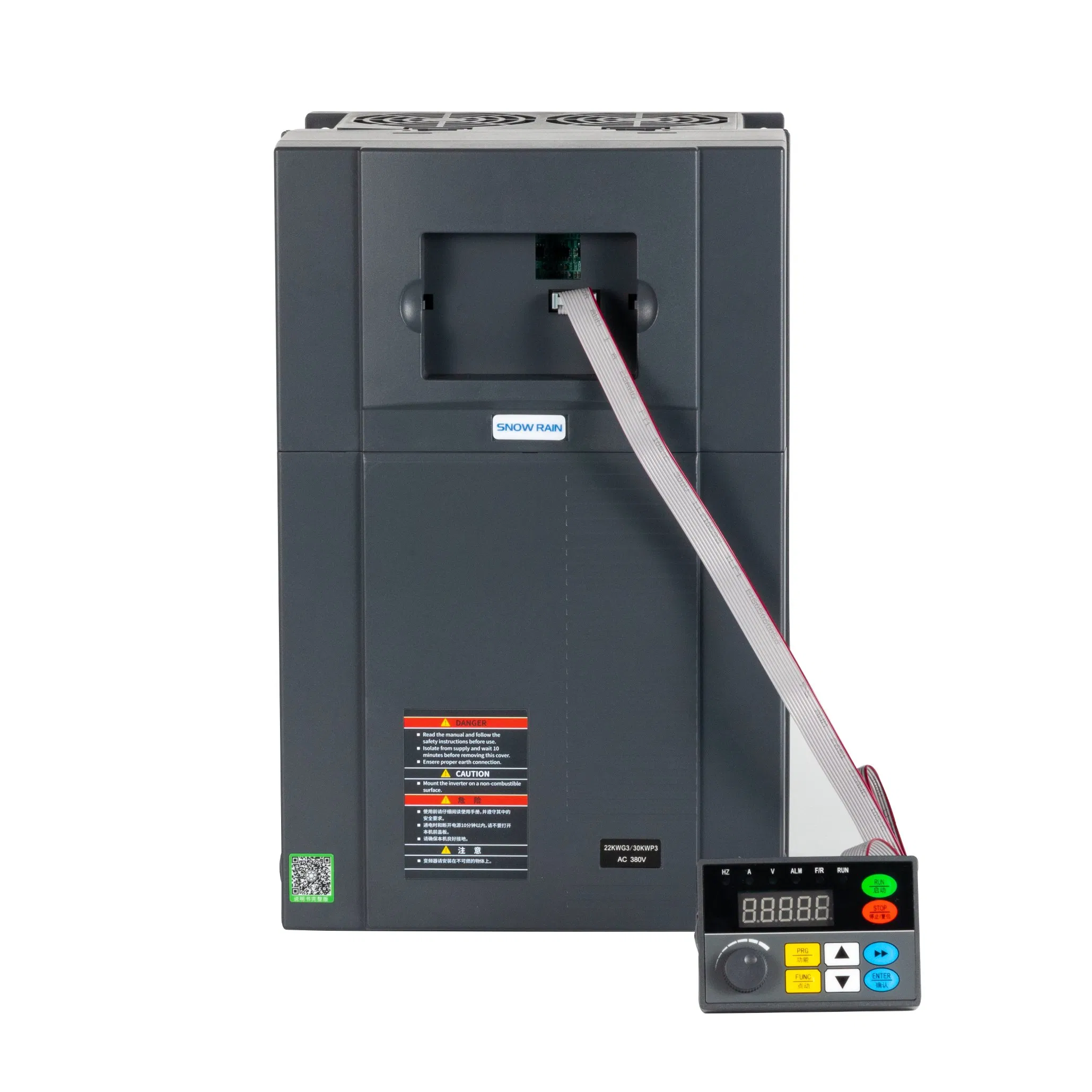 Power Frequency Converter 60Hz 50Hz Variable Frequency Drives VFD Inverter AC 3 Phase 15kw VFD