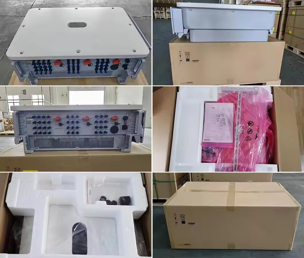 5 Years Three Carton 1, 035 X 700 365 mm Solar Inverter 110kw Huawei Inverters