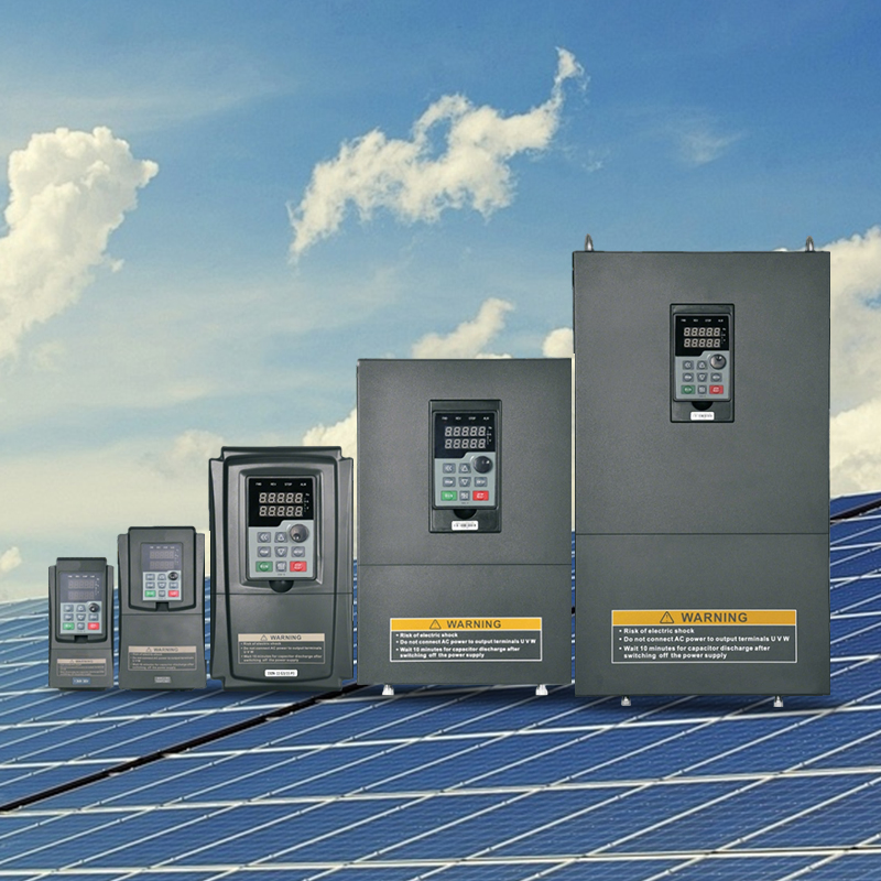 Sc500 Hybrid Solar Water Pump Inverter 0.75kw to 11kw MPPT VFD AC DC Input for Irrigation Submersible Pump Solar Pumping System