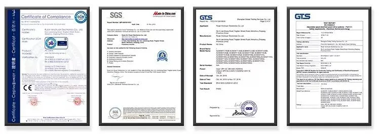 Certifications Display