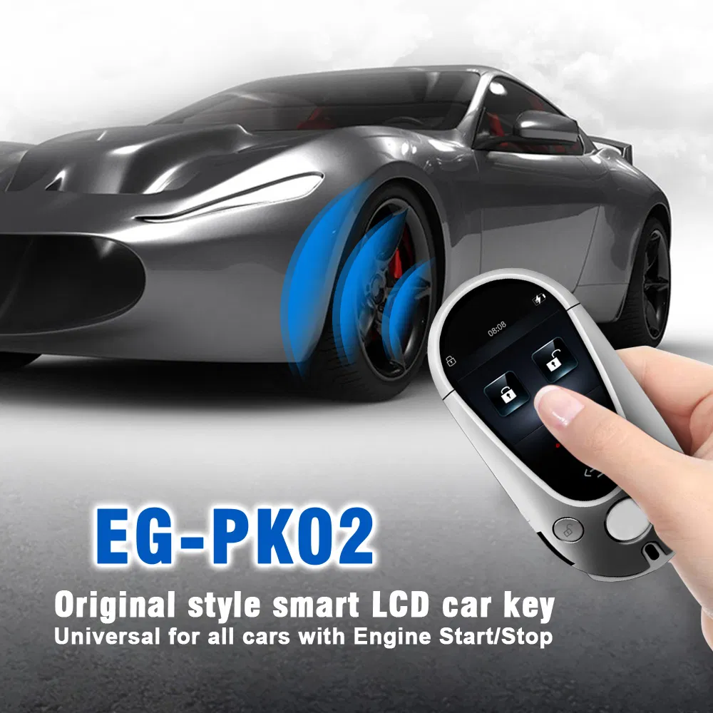 Touch Screen Keys OBD Vehicle Engine Starters Button Display Universal Remote Start Stop Control Smart LCD Car Key