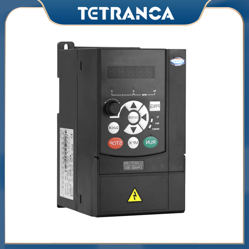 VFD 7.5kw Variable Frequency Drive High Frequency Converter with Pure Sine Wave Output and Input Voltage 3 Phase 50Hz/60Hz