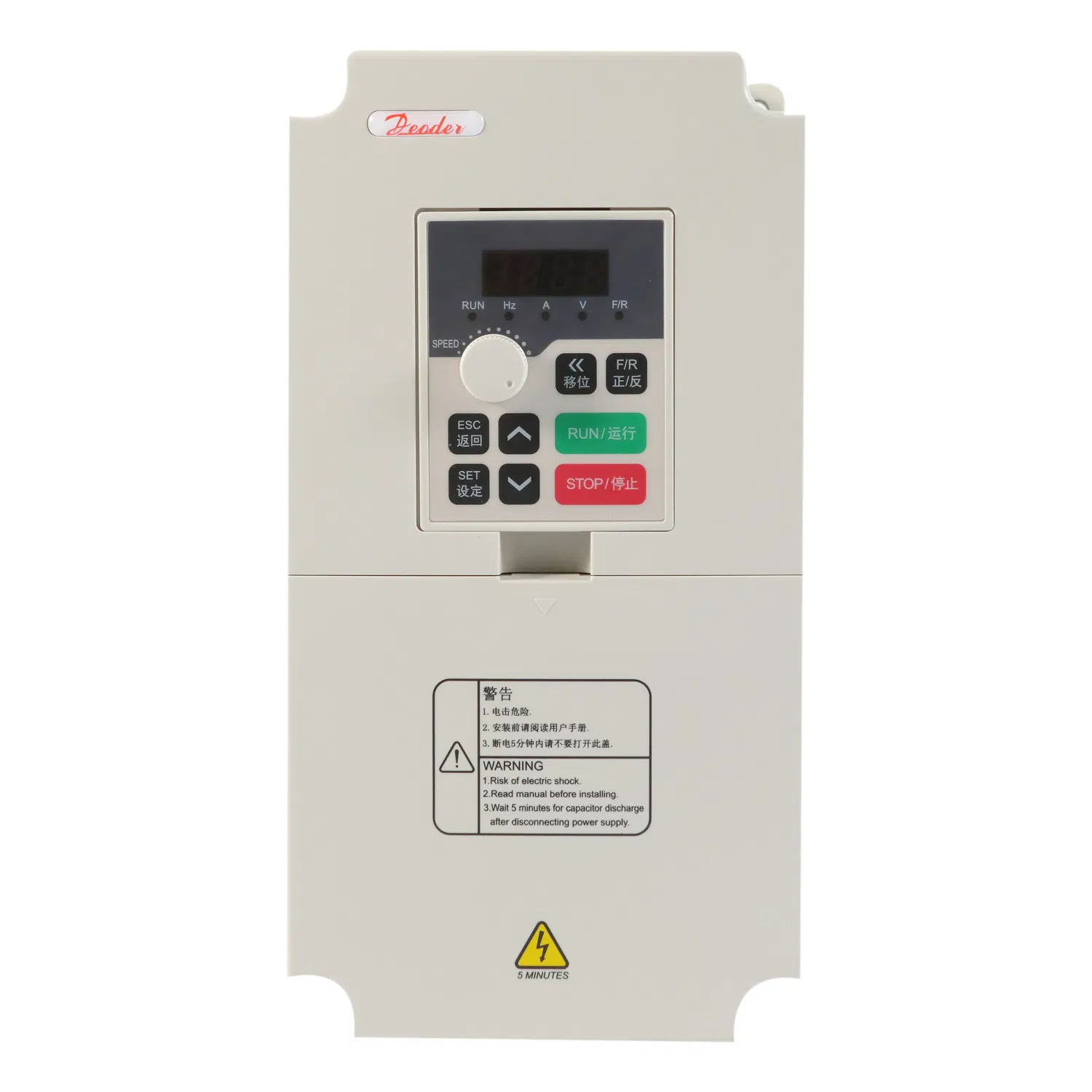 220V 230V 240V Input Voltage High Frequency Inverter 50Hz 60Hz Output 5.5kw VFD