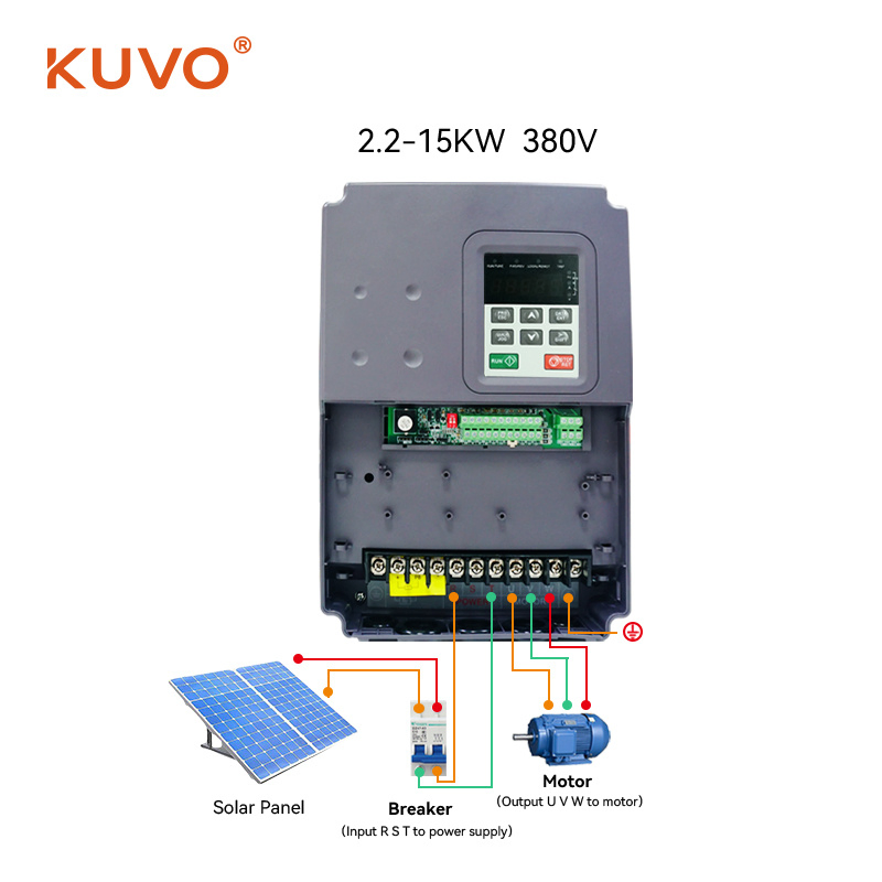 Factory Direct CHF100A Solar Pump Inverter VFD for Agriculture Irrigation and Industrial Applications