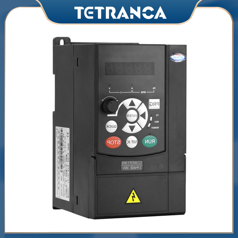 VFD 7.5kw Variable Frequency Drive High Frequency Converter with Pure Sine Wave Output and Input Voltage 3 Phase 50Hz/60Hz