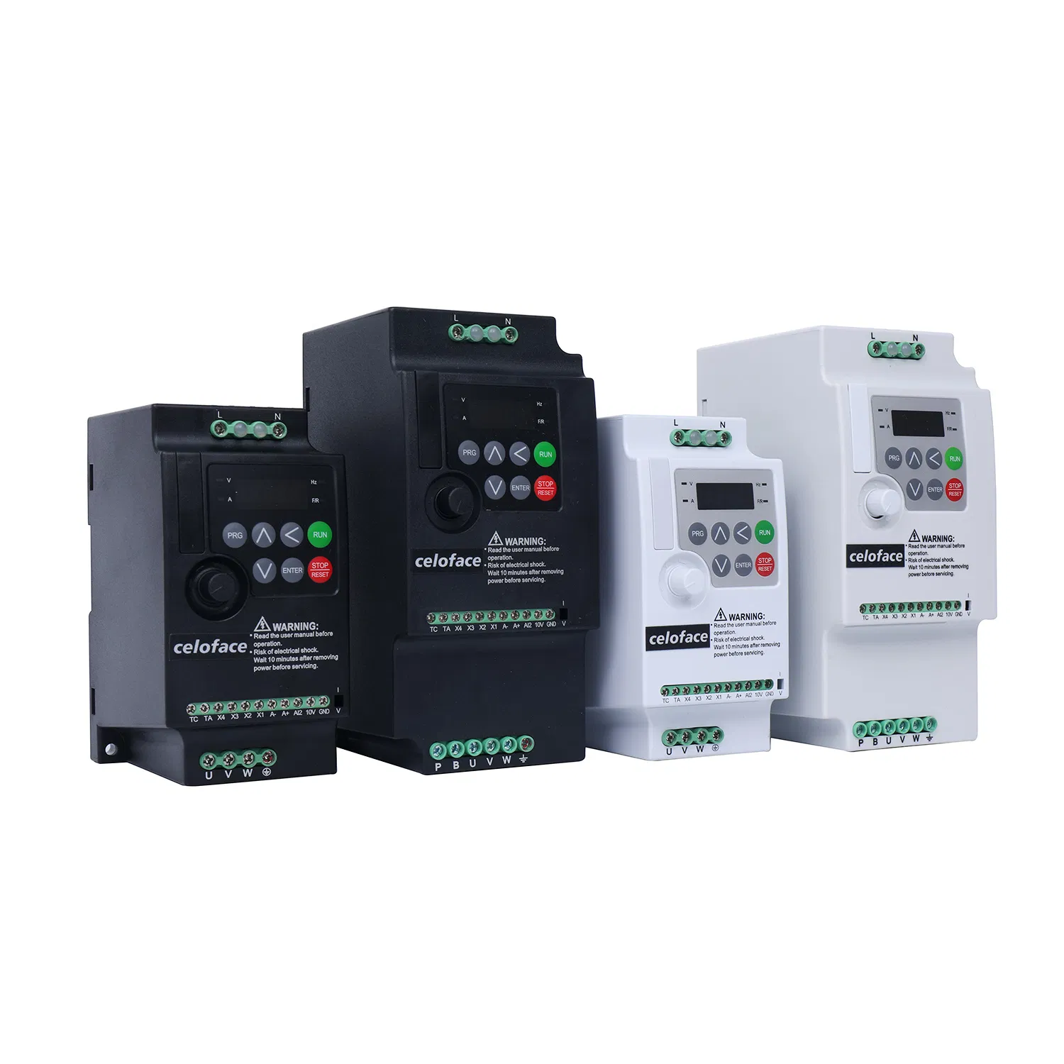 Single Phase to Three Phase Inverter VFD AC Motor for Air Compressors