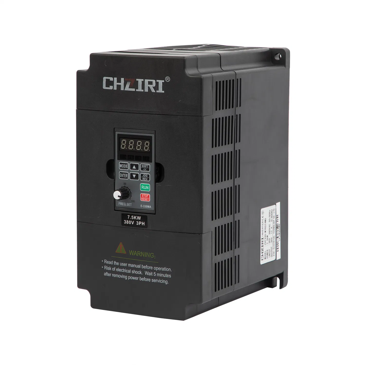 Mini Frequency Converter Single Phase 50Hz 60Hz AC Output 0.4kw 220V Small Power VFD