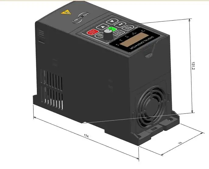 Yuanshin Market General Purpose Vector Control Inverter VFD, OEM