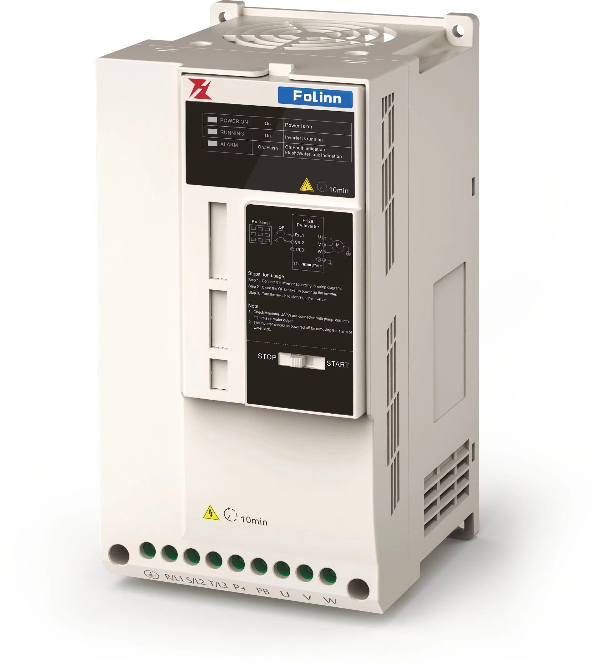 Solar Water Pump Inverter Can Be Put in AC and DC Voltage for Irrigation