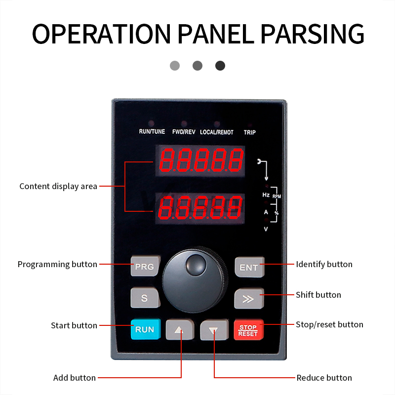 Solar Water Pump Drive 11kw - 45kw Three Phase DC to AC Solar Water Pump Inverter with VFD MPPT