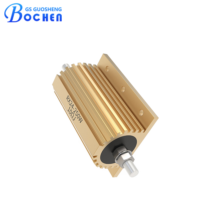 Aluminum Braking Wirewound Resistor Resistance Rx24 100W12rj Braking Resistor VFD