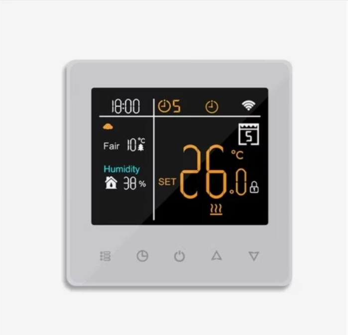 APP Controls WiFi with LCD Display for Heating Thermostat