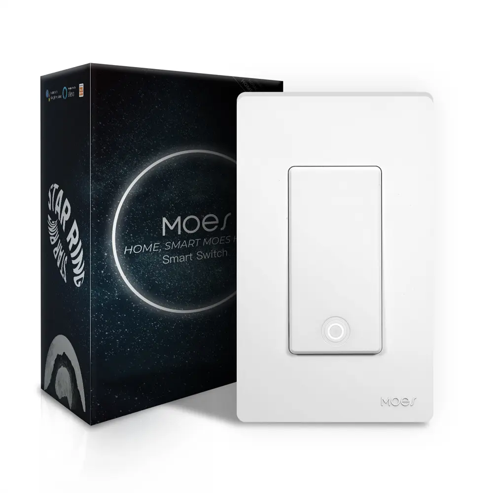 Wholesale MOES New Star Ring Series Tuya Smart WiFi Light Switch Manufacturer, Supplier