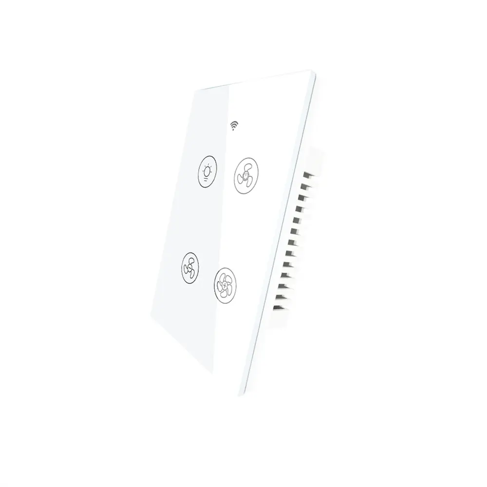 Wholesale MOES  WiFi RF Smart Ceiling Fan Light 2/3 Way Muilti-Control Suppliers, Factory