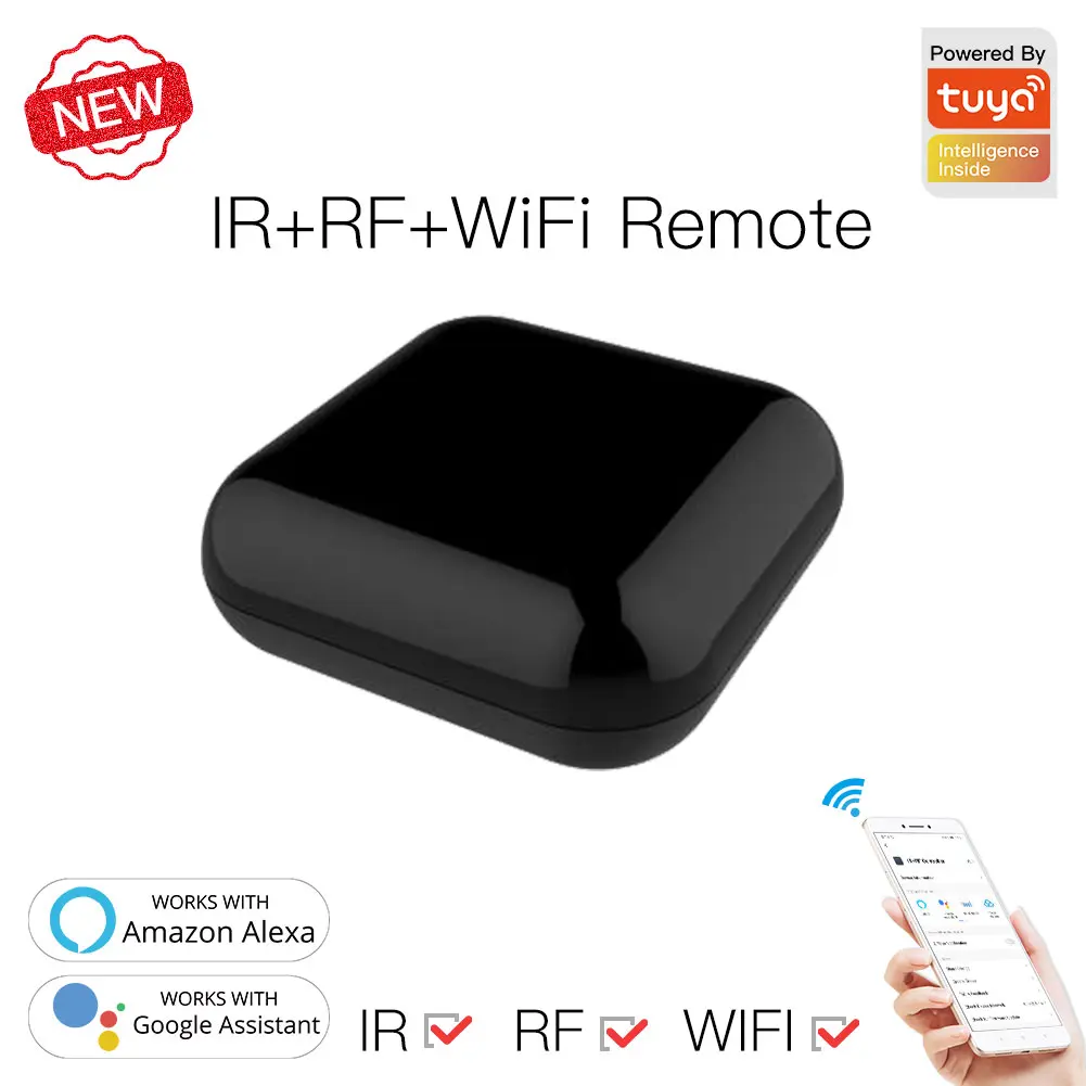 Wholesale Moes WiFi RF IR Smart Home Universal Remote Controller Alexa Google Manufacturer, Manufacturers
