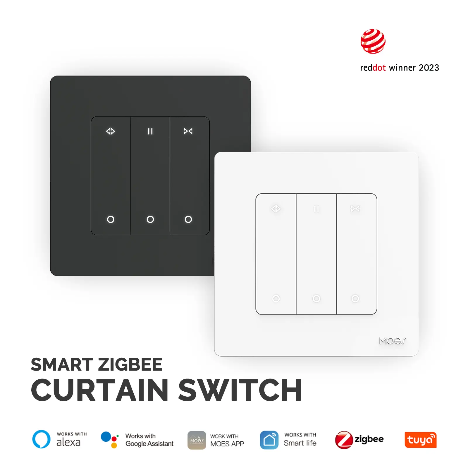 China ZigBee Curtain Switch For Roller Shutter Supplier, Factories