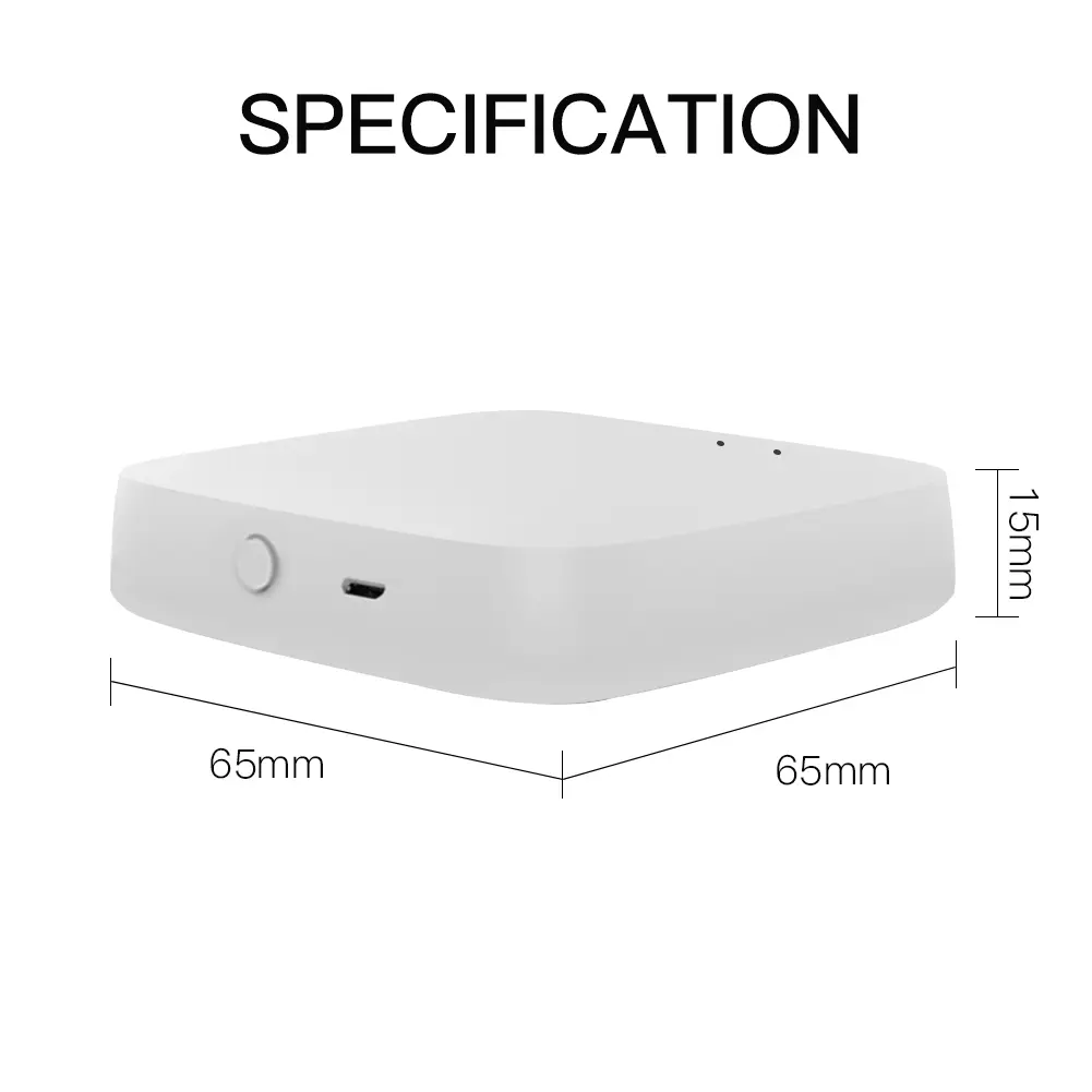 China MOES Tuya Smart Wired Multi-mode Gateway ZigBee WiFi Bluetooth Mesh Supplier, Factories