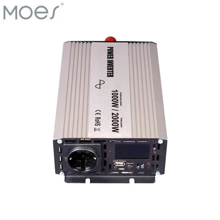 China 1000W 2000W 12V Pure Sine Wave Power Inverter High-Efficiency for RV Solar Off Grid Manufacturers, Factories