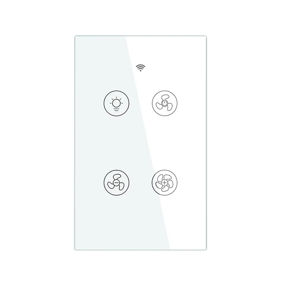 Wholesale MOES  WiFi RF Smart Ceiling Fan Light 2/3 Way Muilti-Control Suppliers, Factory